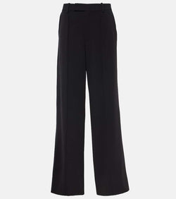 Proenza Schouler Weyes high-rise crêpe straight pants