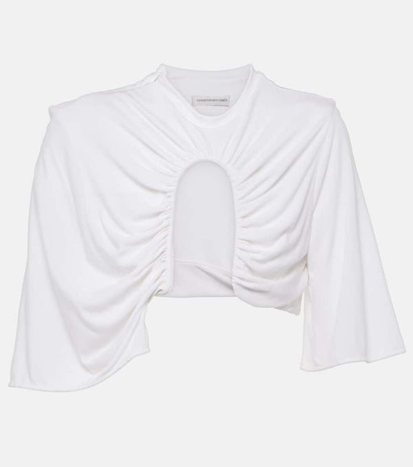 Christopher Esber Chicane cutout crop top