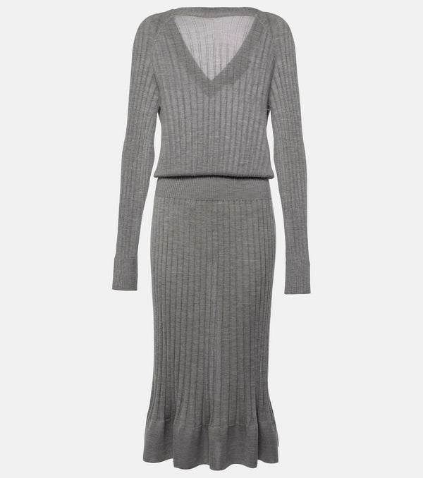 Proenza Schouler Eden wool-blend midi dress