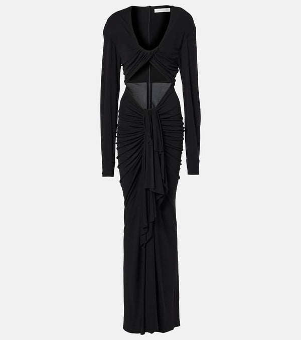 Christopher Esber Vivenda draped jersey maxi dress