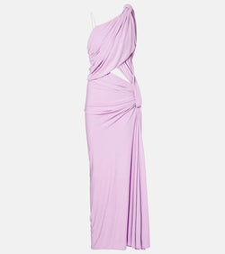 Christopher Esber Twisted Lever jersey maxi dress