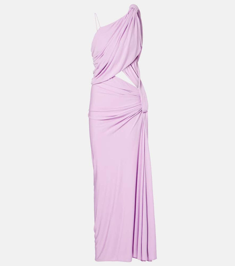 Christopher Esber Twisted Lever jersey maxi dress