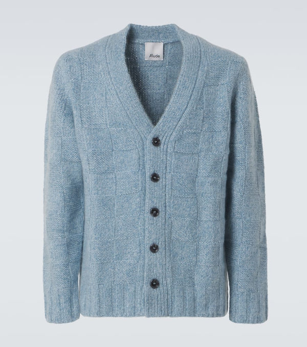 Allude Cashmere and silk cardigan