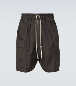 Rick Owens Cargobela cotton-blend shorts