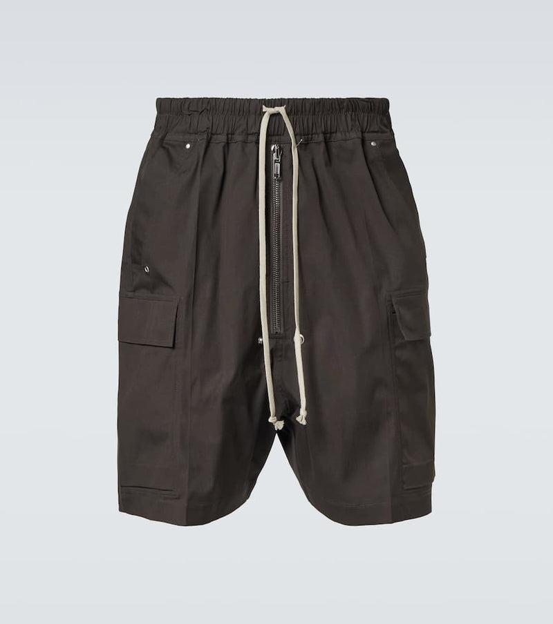 Rick Owens Cargobela cotton-blend shorts