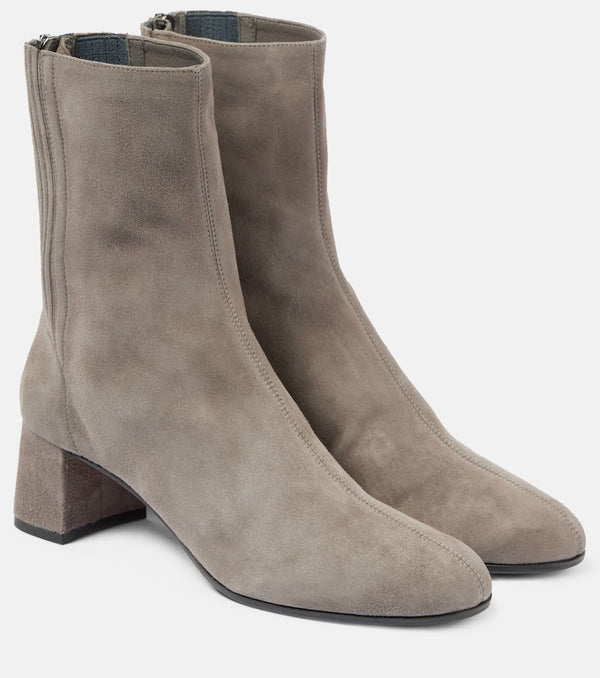 Aquazzura Saint Honoré 50 suede ankle boots