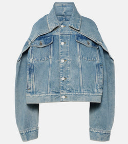 Jean Paul Gaultier x Shayne Oliver oversized denim jacket