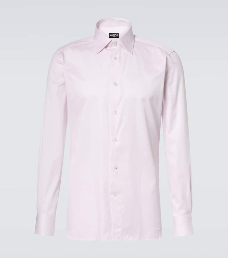 Zegna Trofeo striped cotton shirt