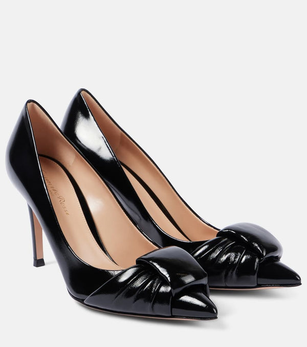 Gianvito Rossi 85 patent leather pumps