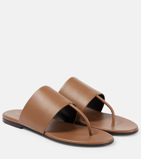 The Row Signum leather thong sandals