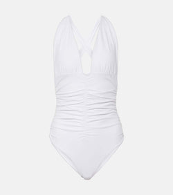 Jade Swim Capri gathered swimsuit