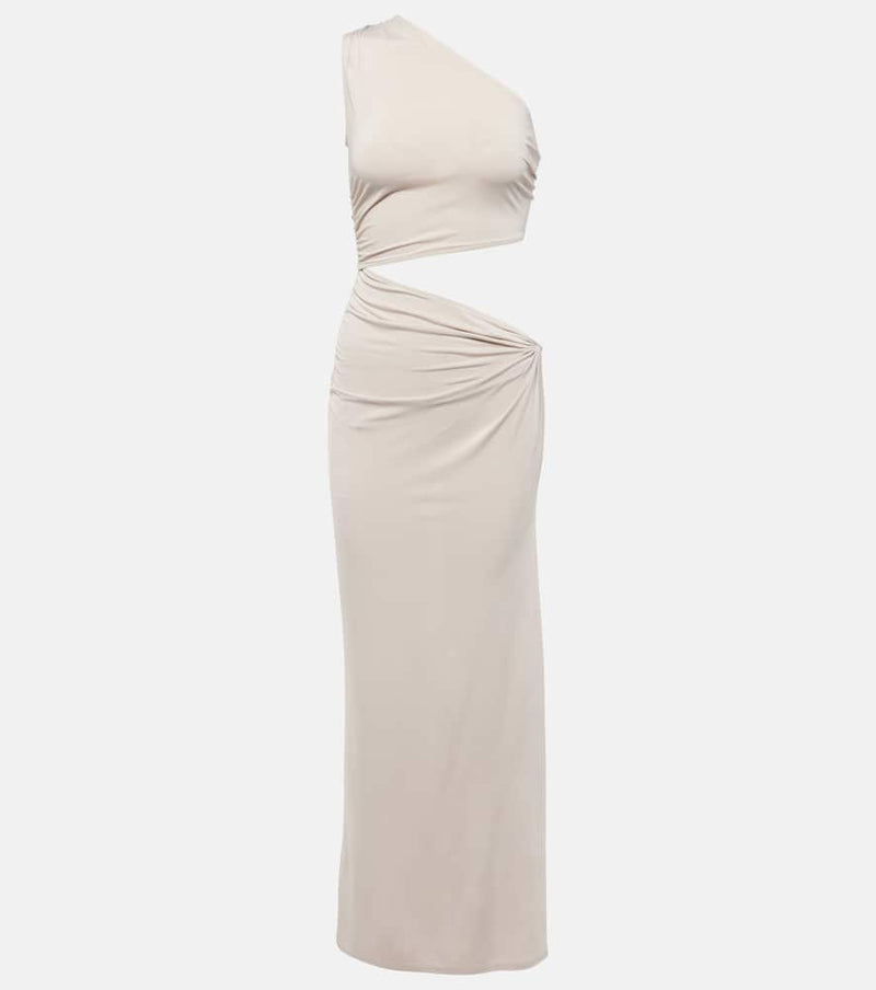 Jade Swim Yana cutout jersey maxi dress