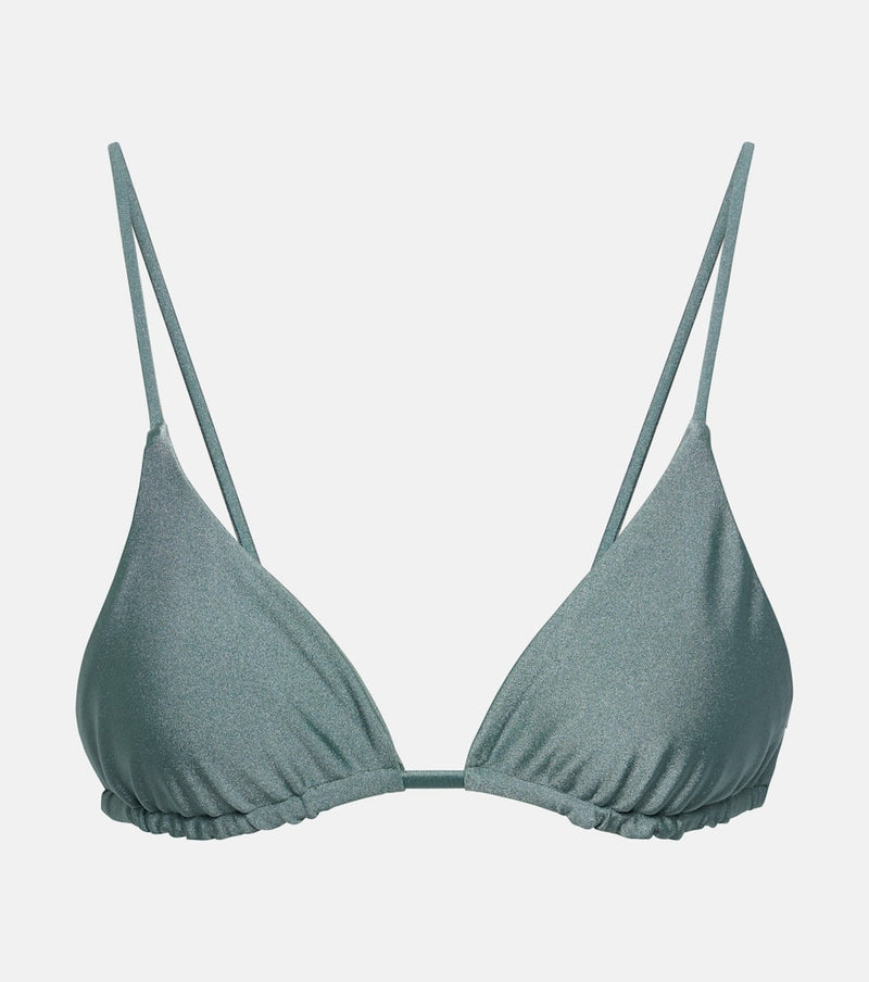 Jade Swim Via triangle bikini top