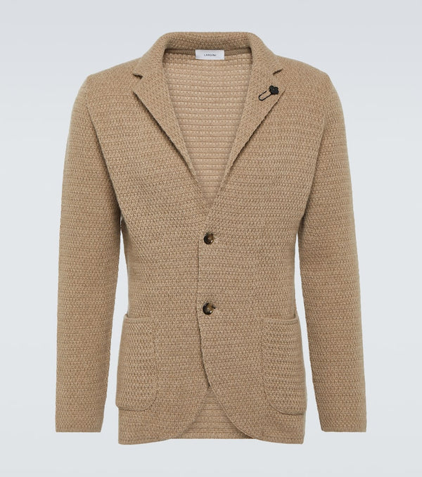 Lardini Knitted cashmere blazer