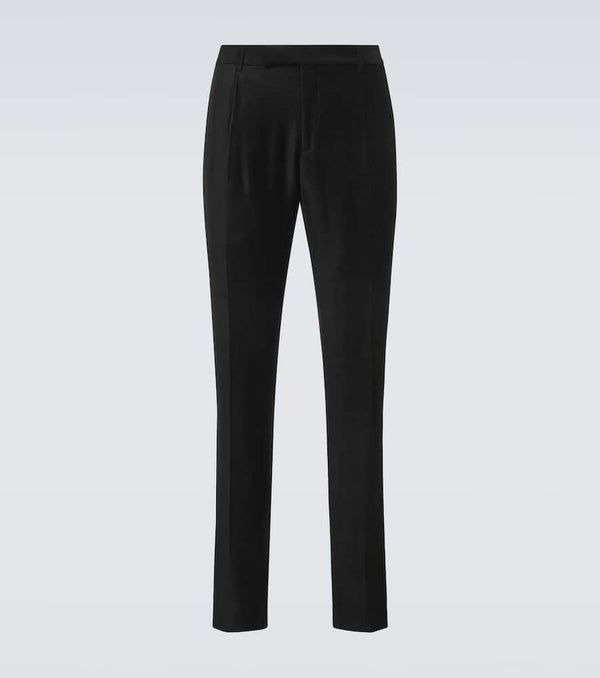 Lardini Velvet tuxedo pants