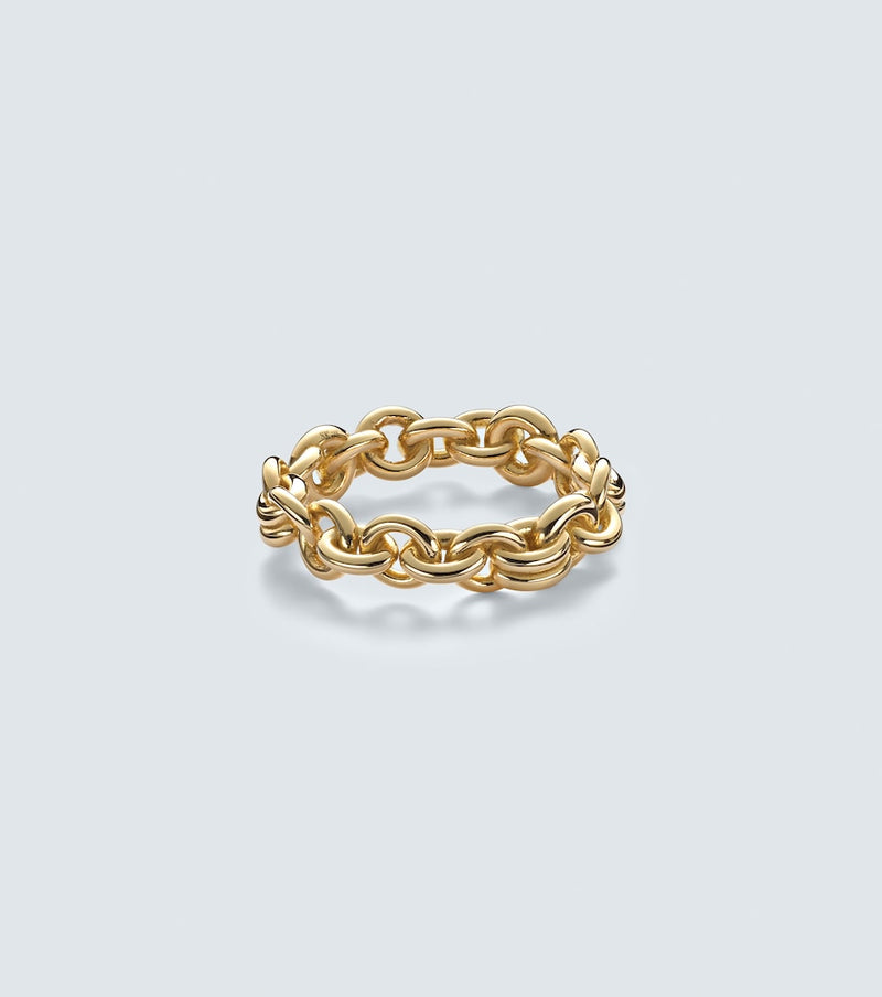Spinelli Kilcollin Medium Fused Serpens 18kt yellow gold ring