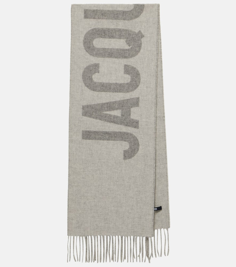 Jacquemus L'écharpe Jacquemus virgin wool scarf