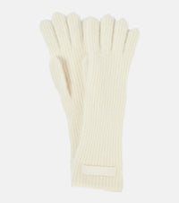 Jacquemus Alpaca and wool-blend gloves