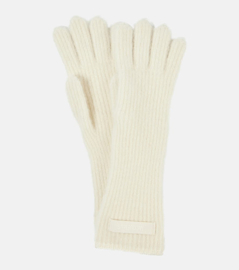 Jacquemus Alpaca and wool-blend gloves