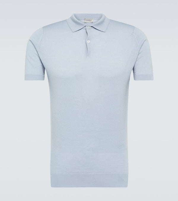 John Smedley Payton wool polo shirt