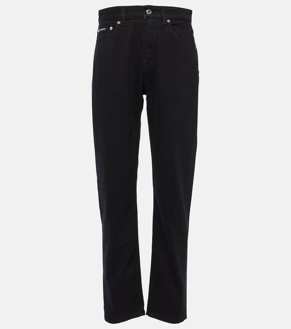 Dolce & Gabbana High-rise slim jeans