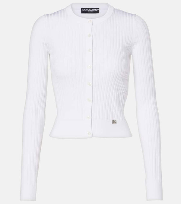 Dolce & Gabbana Ribbed-knit cardigan