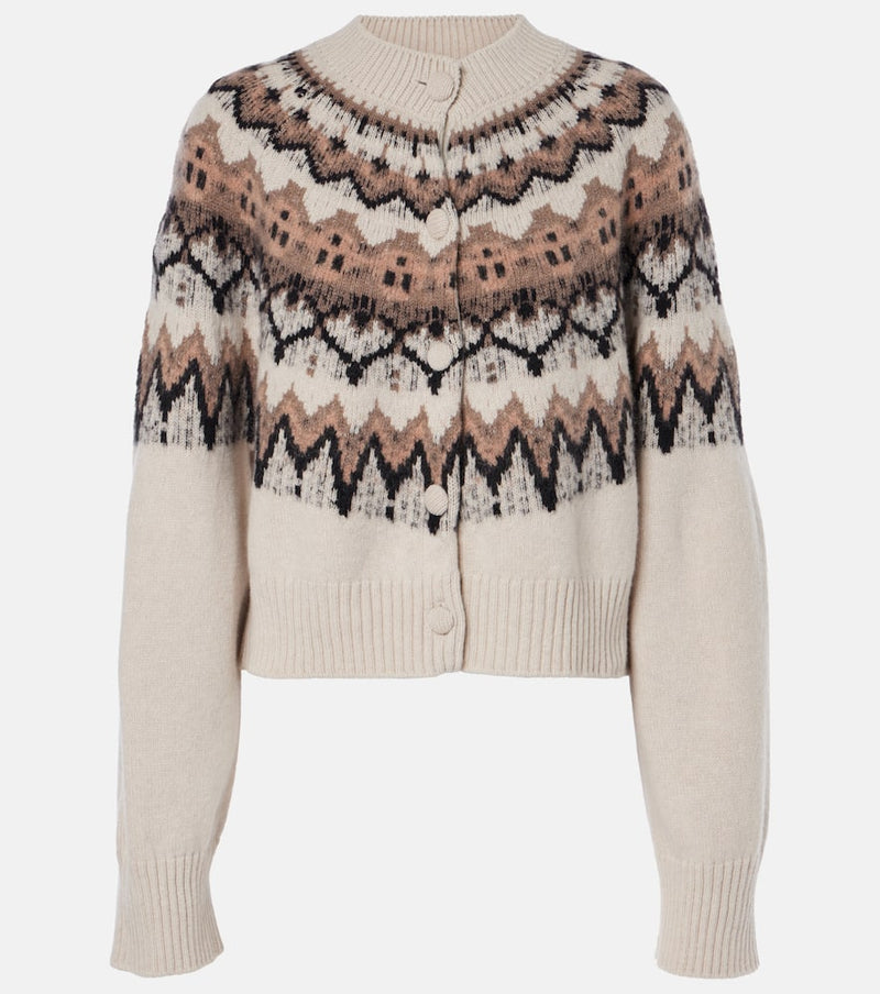 Altuzarra Barnum wool, cashmere, alpaca-blend cardigan