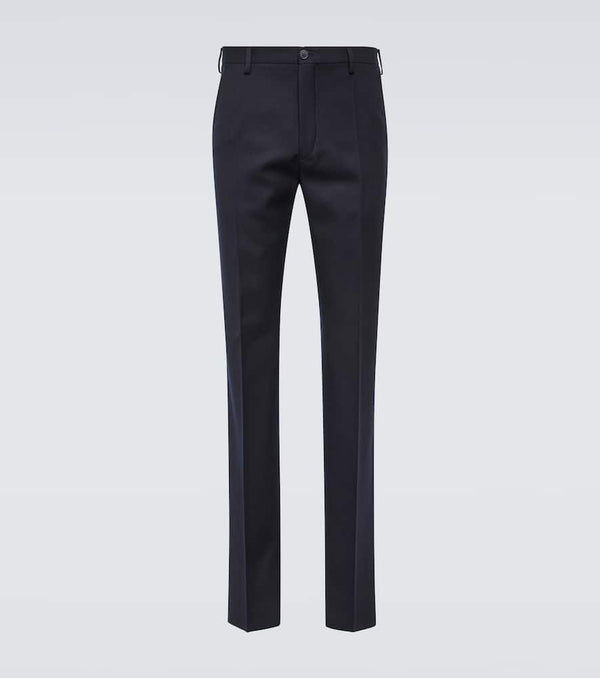 Incotex Virgin wool straight pants