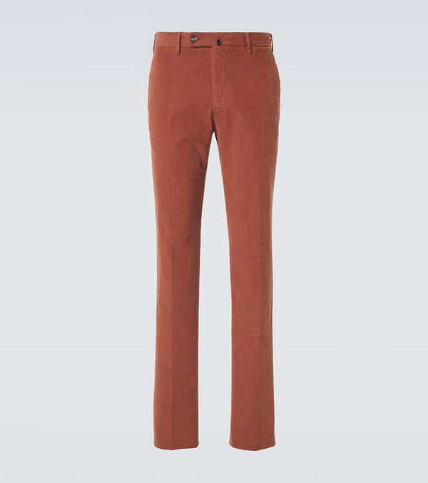 Incotex Cotton corduroy straight pants