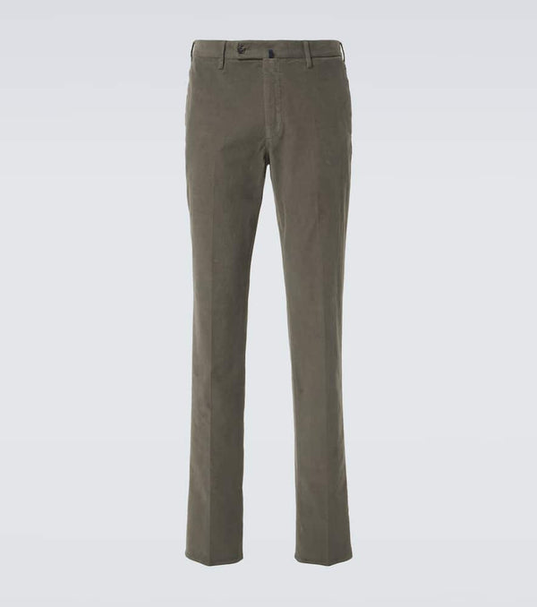 Incotex Cotton corduroy straight pants