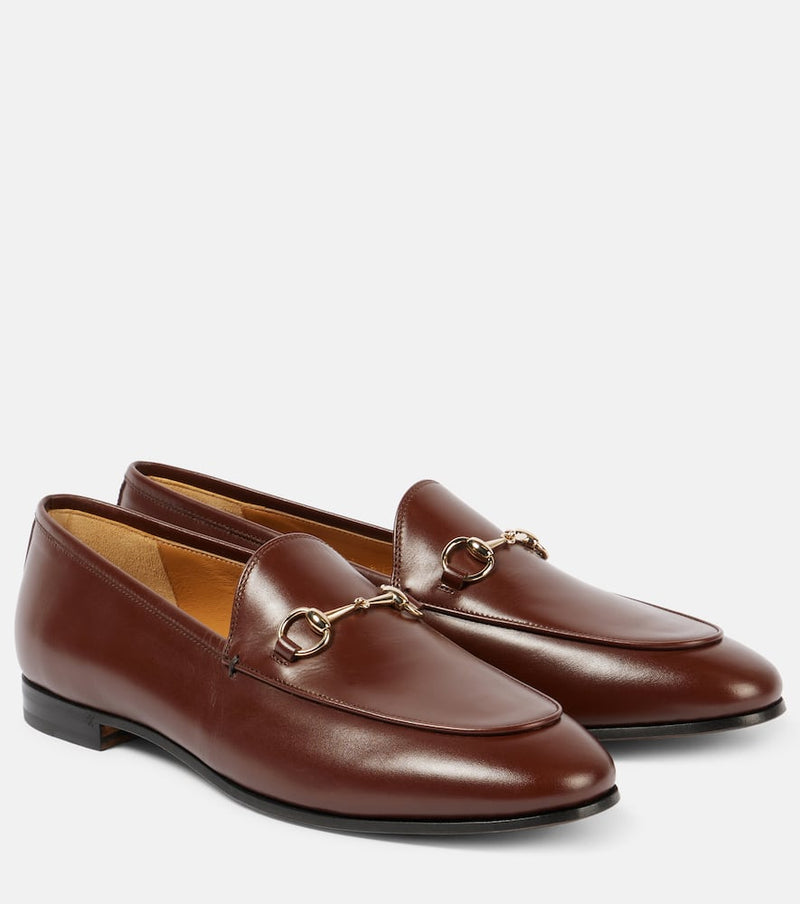 Gucci Jordaan Horsebit leather loafers