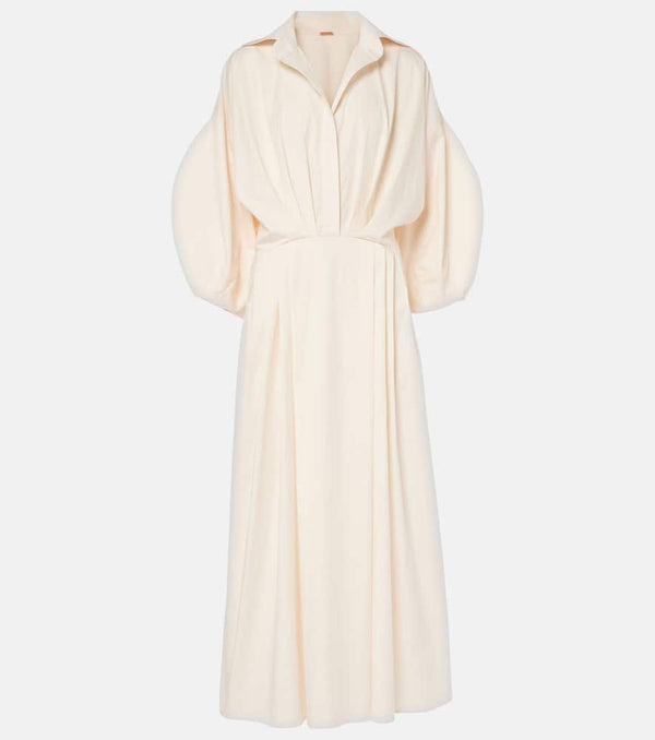 Johanna Ortiz Cotton poplin shirt dress