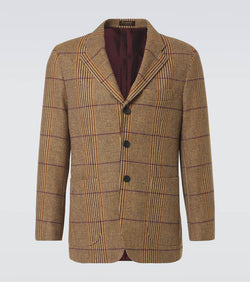 Rubinacci Checked wool blazer