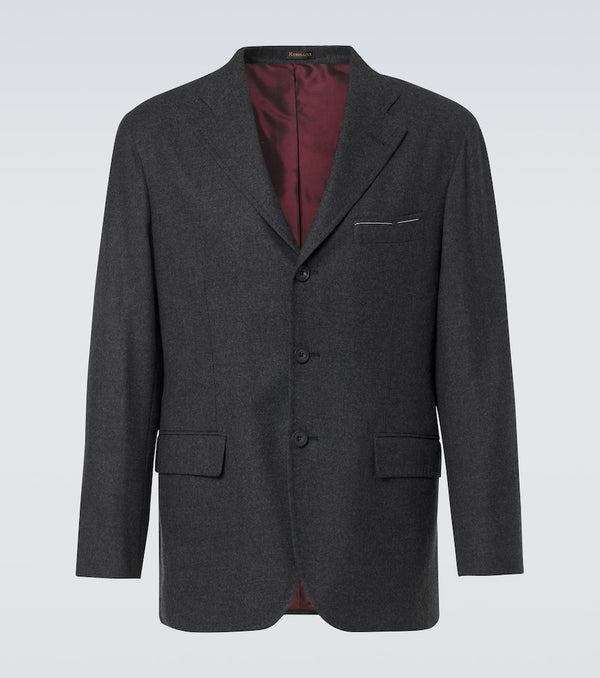 Rubinacci Wool flannel blazer