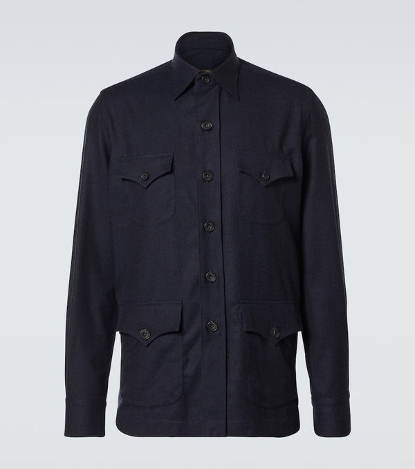 Rubinacci Wool overshirt