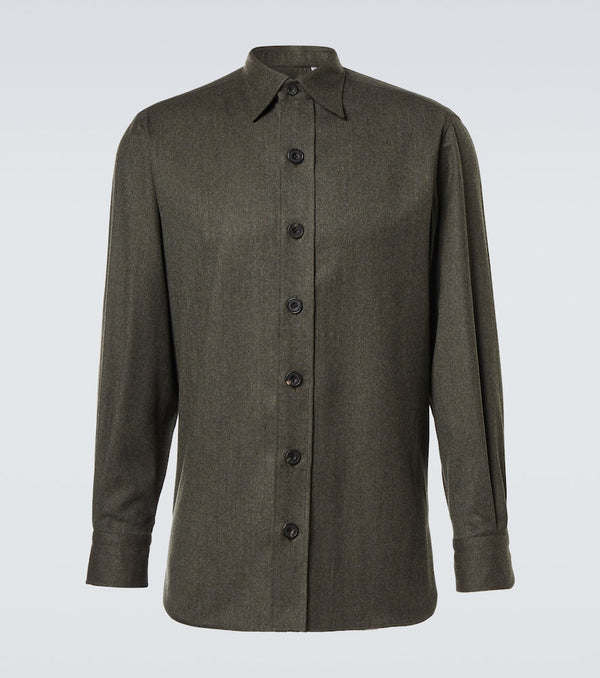 Rubinacci Virgin wool overshirt