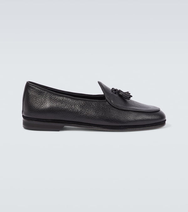 Rubinacci Marphy leather loafers