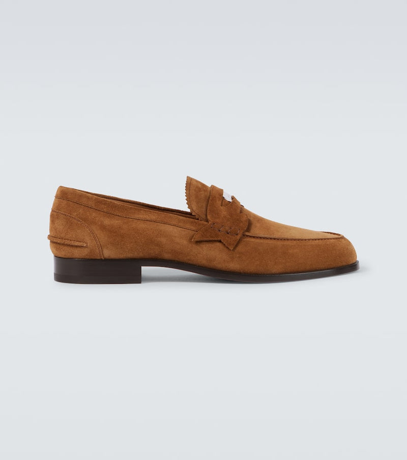 Christian Louboutin Penny leather penny loafers