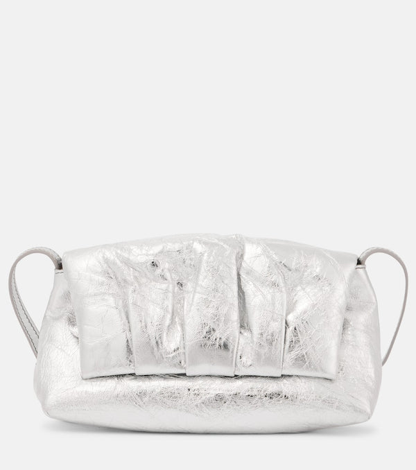 Dries Van Noten Pillow Small metallic leather shoulder bag