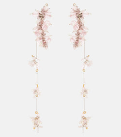 Dries Van Noten Beaded drop earrings