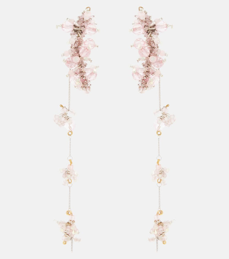 Dries Van Noten Beaded drop earrings