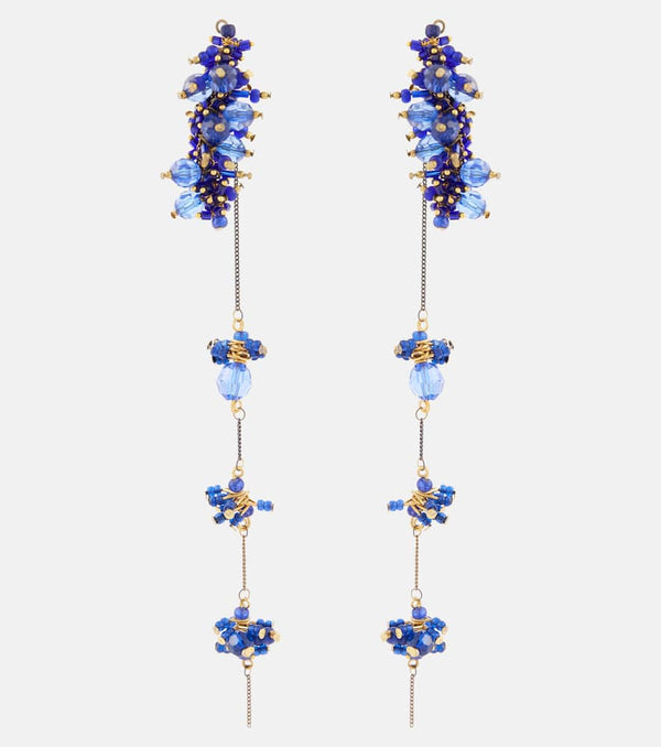 Dries Van Noten Beaded drop earrings