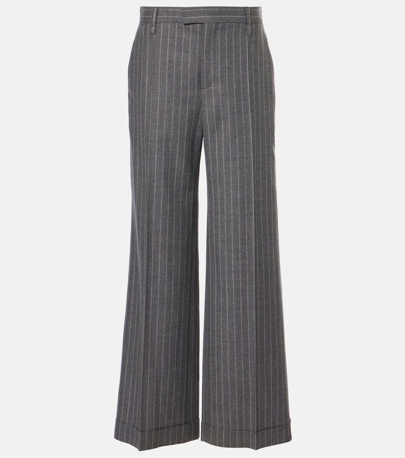 Brunello Cucinelli Wide-leg virgin wool pants