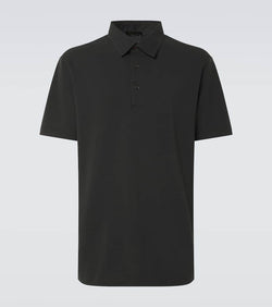 Loro Piana Cotton piqué polo shirt