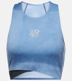 Loewe x On Performance logo crop top