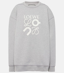 Loewe x On logo jersey sweatshirt