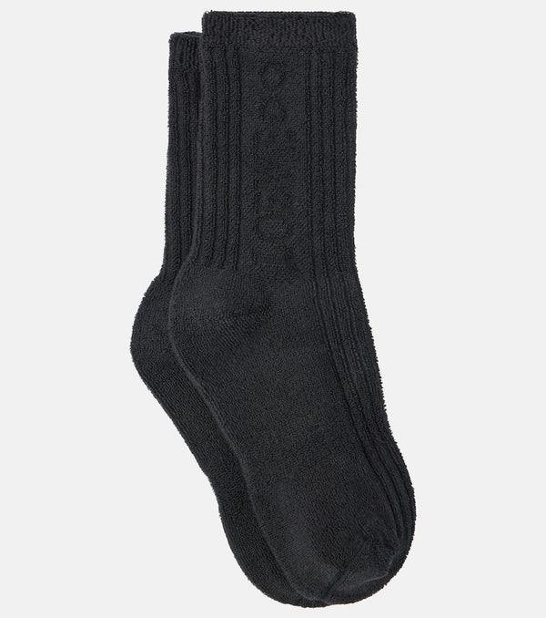 Loewe Logo cotton-blend socks