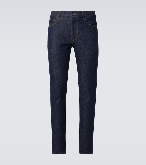 Loro Piana Quarona mid-rise slim jeans