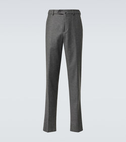 Loro Piana Carlo wool and cashmere slim pants