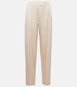 Brunello Cucinelli High-rise tapered pants